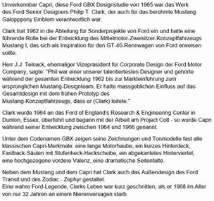 GBX Designstudie 1965